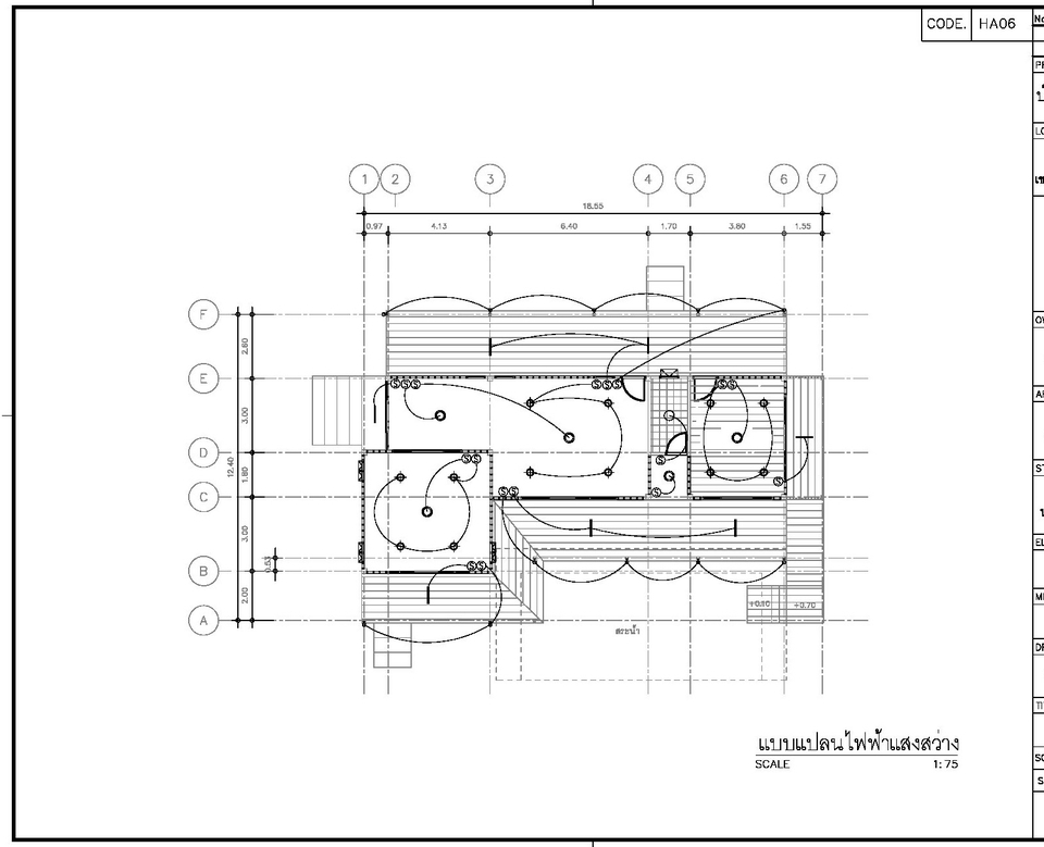 เขียนแบบวิศวกรรมและออกแบบโครงสร้าง - เขียนแบบบ้านพักอาศัย อาคารพาณิชย์  2D & 3D - 14