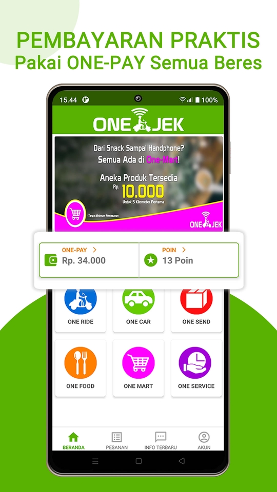 Aplikasi Ponsel - Pembuatan Aplikasi Ojek Online Android IOS Seperti Gojek / Grab - 4