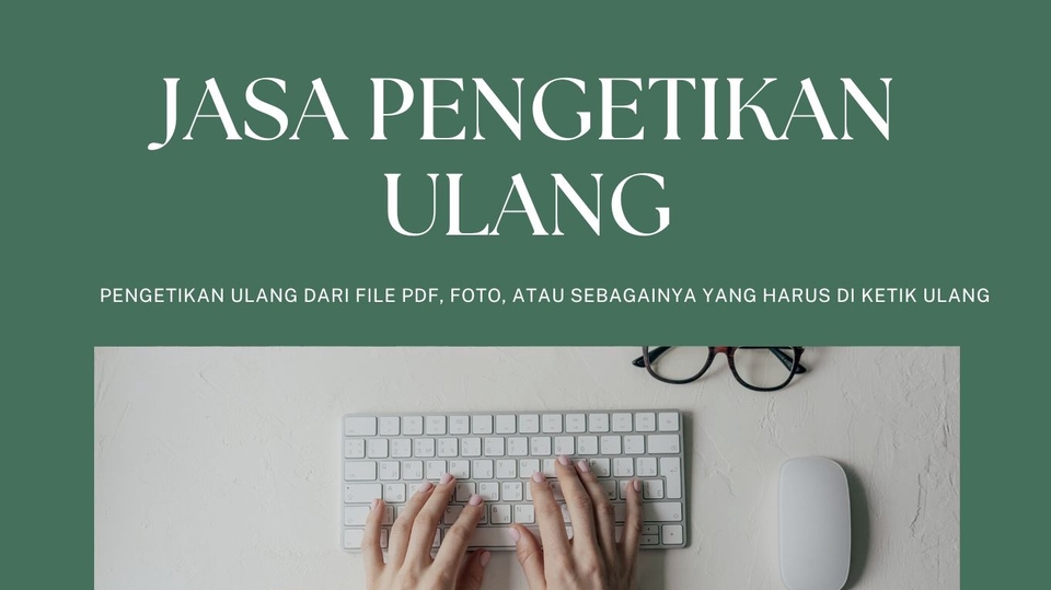 Jasa Pengetikan Ulang Dari Pdf Atau Foto Ke Doc Cepat Rapi And Detail