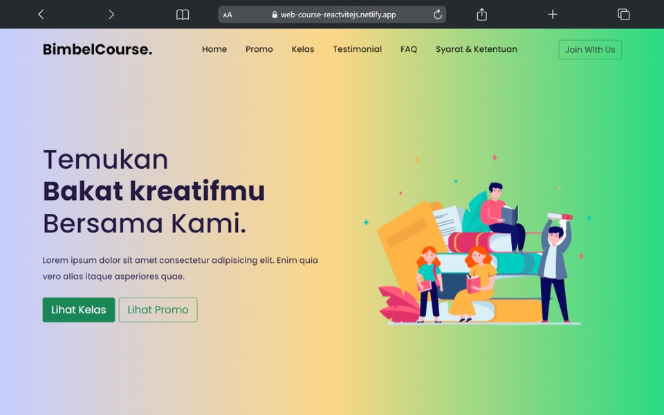Jasa pembuatan website profesional dengan desain menarik untuk perusahaan, toko online, dan blog.