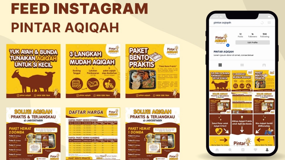 Banner Online - Feed Socmed (Instagram, Facebook, Dll) Harga Terjangkau - 1