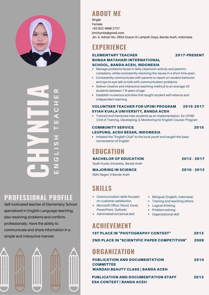 Portfolio & Resume - Aya's CV Designer - 6