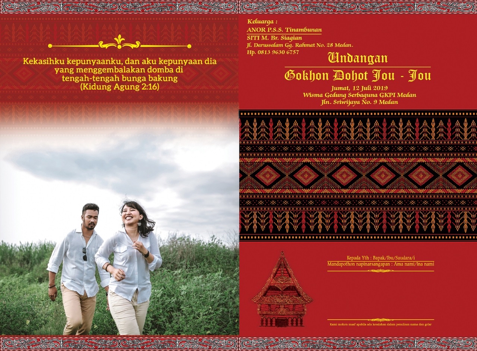 Digital Printing - Design for Wedding & any other invitation - 5