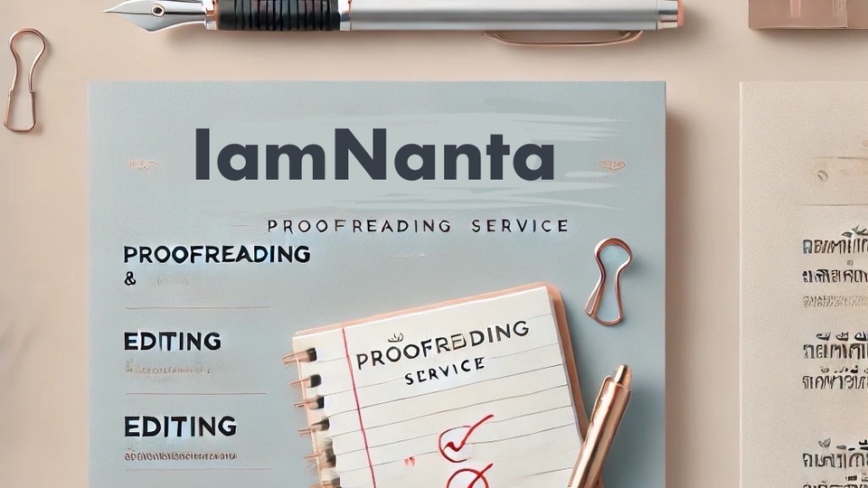 รับพิสูจน์อักษรภาษาไทย และภาษาอังกฤษ ตรวจคำผิด ไวยากรณ์ บริการแก้ไขงานเขียน