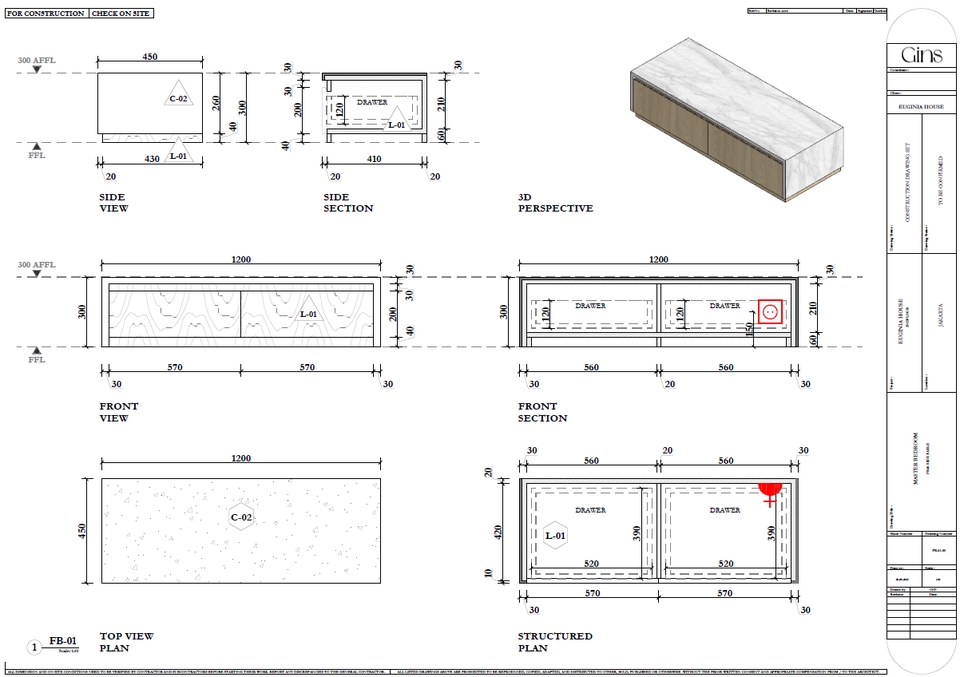 CAD Drawing - Paket 2D: Drafting Interior Design - 5