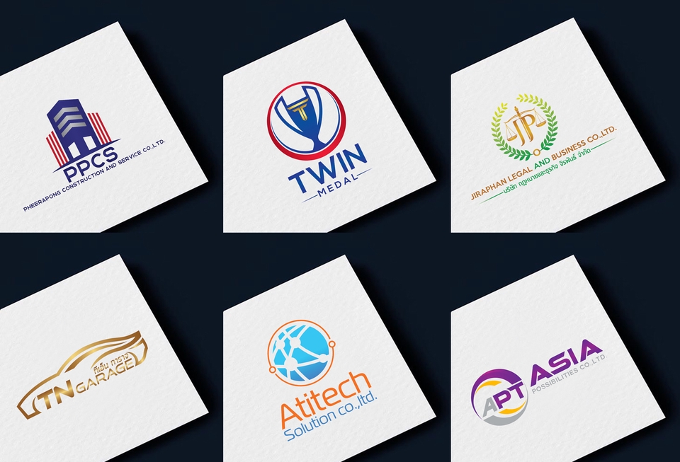 Logo - ออกแบบโลโก้ Professional - 3
