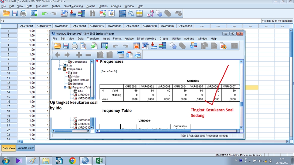 Analisis Data - Pengujian Instrumen Penelitian dengan SPSS - 4