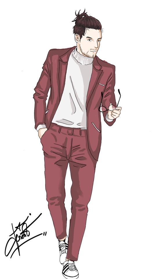 Gambar dan Ilustrasi - One day - Ilustrasi wajah dan karakter fiktif, bergaransi - 7