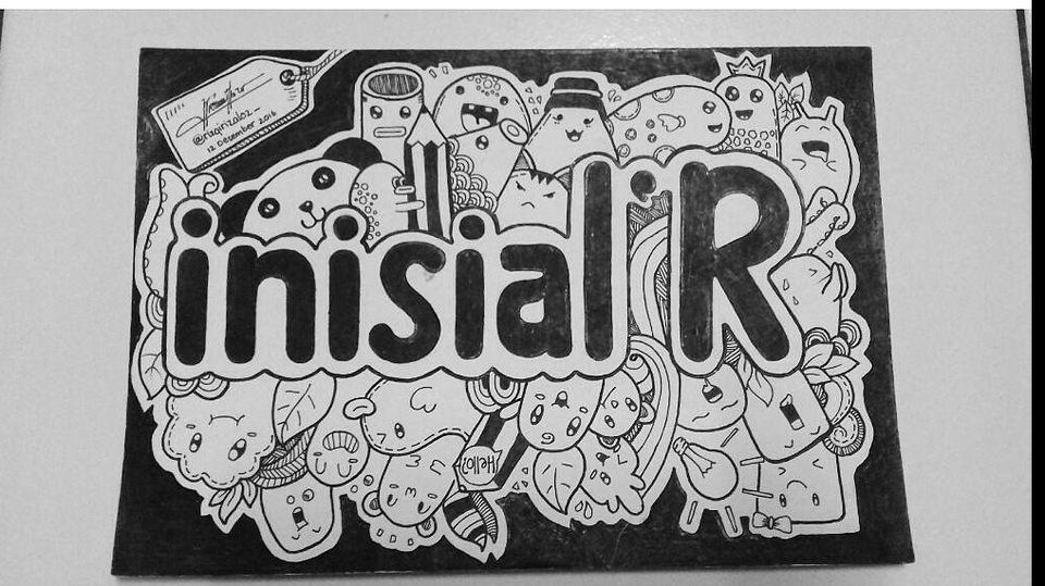 Gambar dan Ilustrasi - Etalase Doodle ; Desain Gambar Doodle Art & Hand Lettering - 1