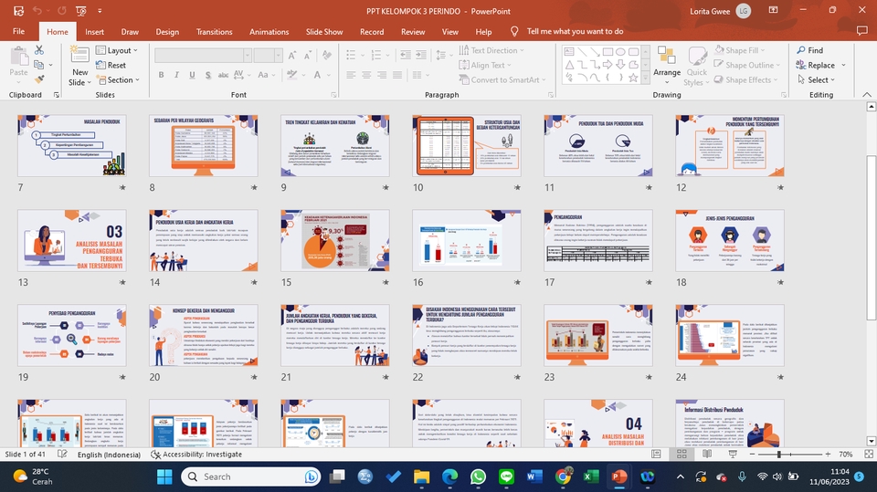 Presentasi - DESAIN PRESENTASI KULIAH, BISNIS, EVENT YANG ELEGANT serta dilengkapi icon sehingga tampilan menarik - 4
