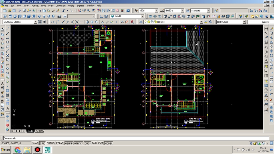 CAD Drawing - MEMBUAT GAMBAR CAD & KONSULTASI BANGUNAN SIPIL - 2