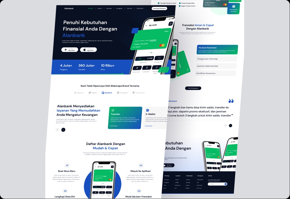 Desain UI UX untuk Aplikasi Mobile - Desain UI UX Website - Contoh Desain Mockup - UI UX Web Design - Mobile UI UX Design - Aplikasi Mobile UI UX - Pembuatan UI UX - UI UX Freelancer - Jasa UI UX