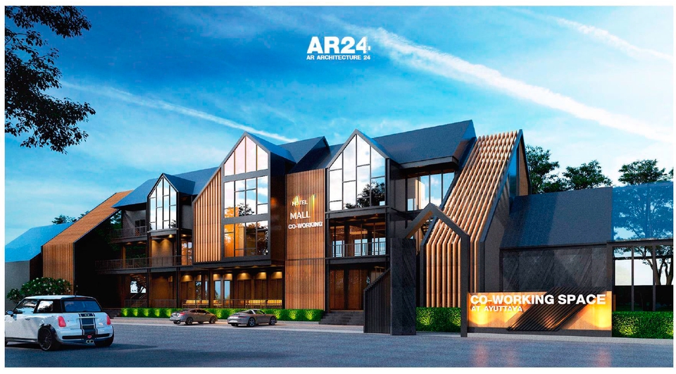3D Perspective - ออกแบบภาพ 3D Perspective-Sketchup Vray ภายนอก-ภายใน - 12