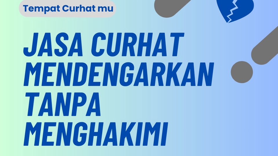 Jasa Konsultan Pengembangan Diri (Konsultasi Self Improvement) - JASA CURHAT TANPA MENGHAKIMI