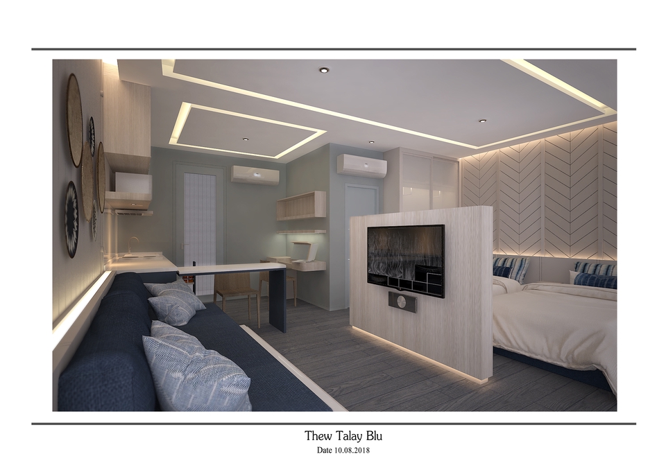 3D Perspective - ออกแบบตกแต่งภายใน รับเหมา และรับทำภาพสามมิติภายใน - 12