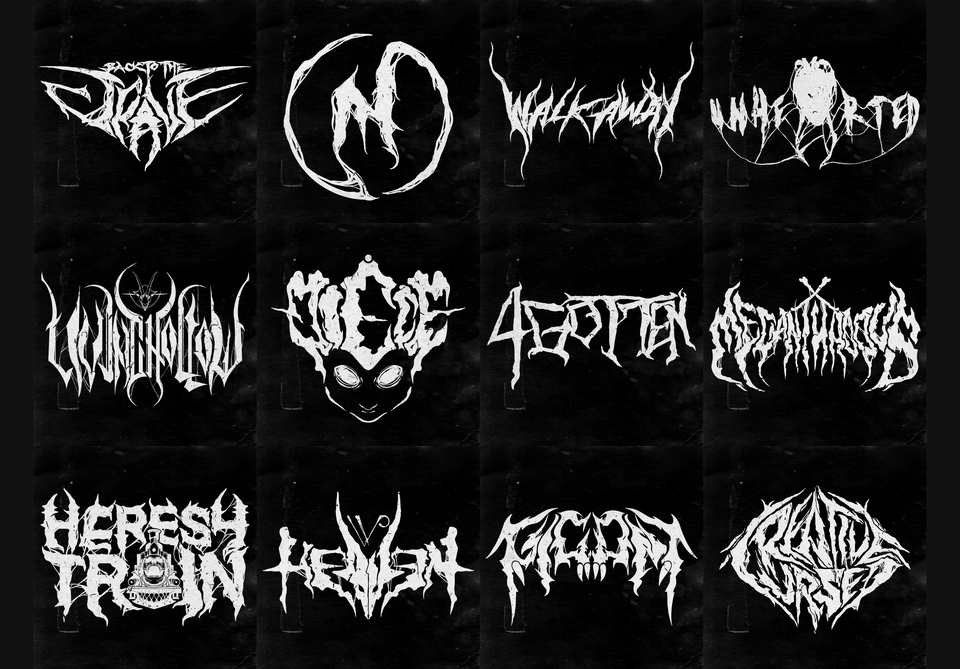 Gambar dan Ilustrasi - Illustrasi dark art untuk desain kaos, kover album dan logo. - 8