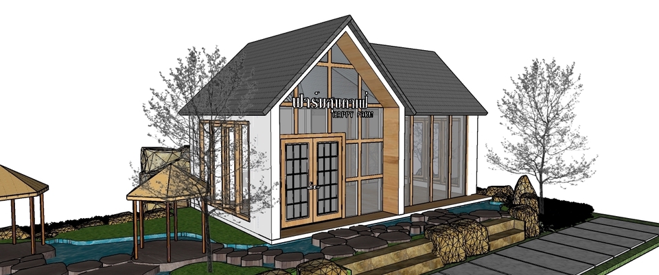ออกแบบตกแต่งภายในและภายนอก - รับออกแบบ Exterior & Interior / 3D Perspective - 14