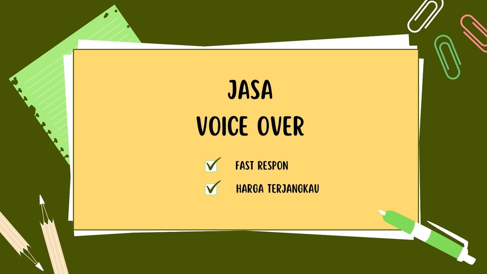 Jasa voice over, pengisi suara iklan, harga jasa voice over, pengisi suara video, jasa dubbing, jasa pengisi suara freelance.