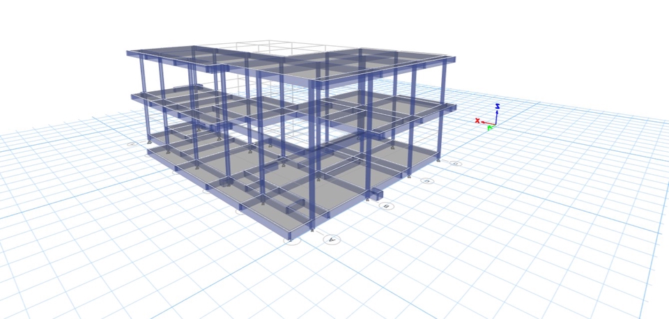 เขียนแบบวิศวกรรมและออกแบบโครงสร้าง - รับงานออกแบบ เขียนแบบ และขึ้น3dโครงสร้าง - 7