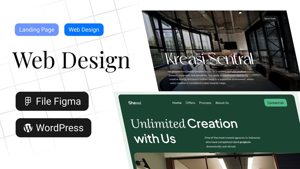 Jasa Web Design / Desain Website Profesional - Web Design