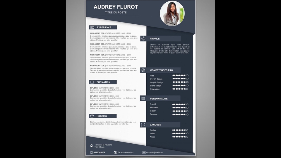 Portfolio & Resume - Desain CV/Resume Berkualitas (Free Revisi) - 3