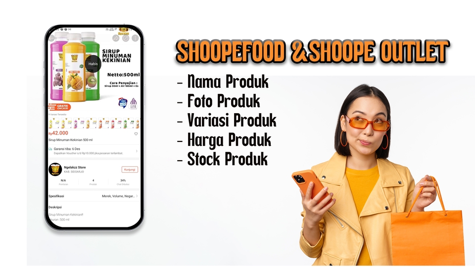 Update Produk Toko Online - Jasa Upload Produk Shoope ,Tokopedia dan Lazada - 4
