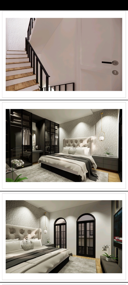 Desain Interior Ruangan Tidur Minimalis Modern - Jasa Desain Interior Rumah di Indonesia