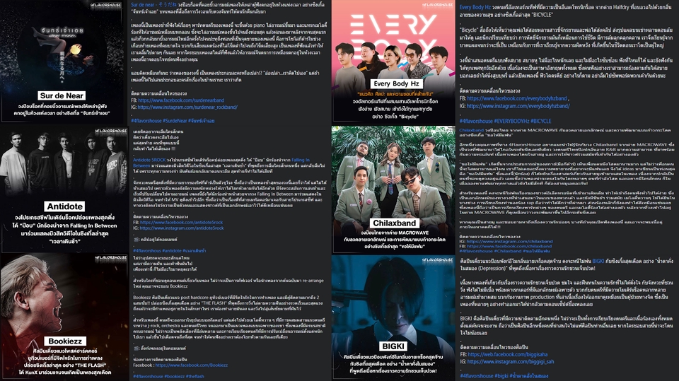 เขียนรีวิว - รับเขียน "Review" เพลง, ศิลปิน, อัลบั้ม ไม่จำกัดแนวเพลง พร้อมทำ AW ลงเพจ FB ของ 4FlavorsHouse - 2