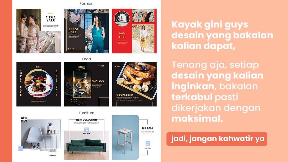 Banner Online - Desain Konten Instagram Bisnis Kamu Lebih Menarik! - Revisi Sepuasnya - 4