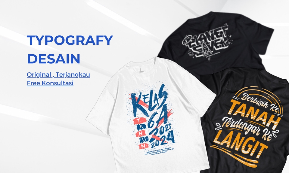 Desain Kaos & Motif - DESAIN KAOS UNIK GAYA APAPUN, MURAH CEPAT ( FREE KONSULTASI) - 10