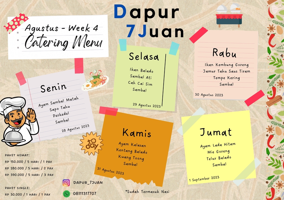 Banner Online - Pembuatan Desain dan Konsultasi Brosur, Flyer, Poster, dan Lainnya - 3