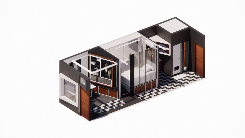 3D & Perspektif - Render 3D Perspektif Interior dan Exterior harga hemat - 4