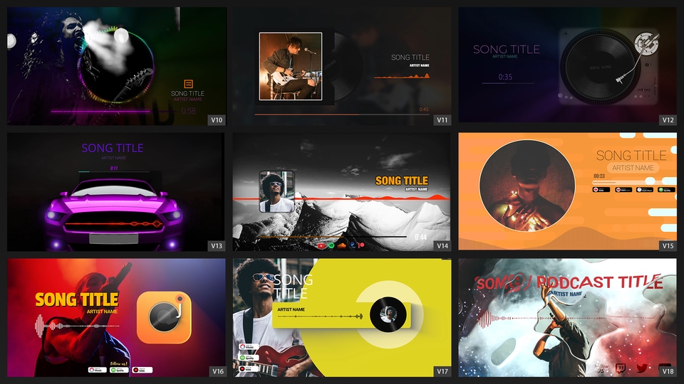 Motion Graphics - Visualizer dan Animasi Profesional untuk Lagu dan Musik Anda - 6