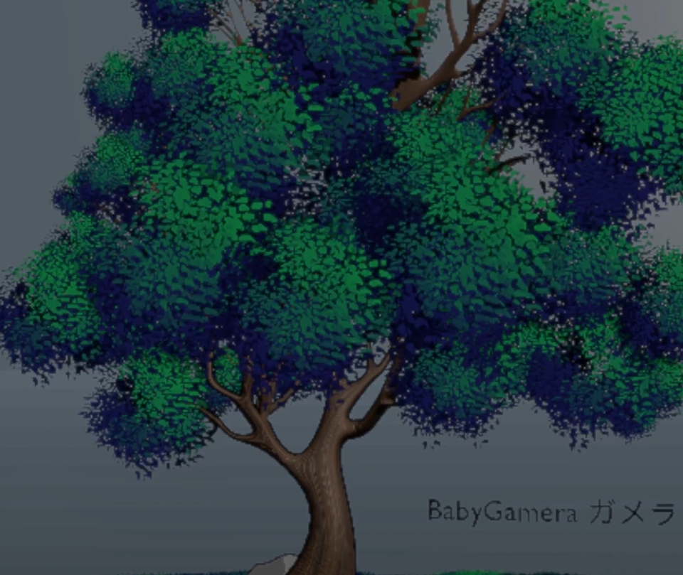 รับทำโมเดล3D ต้นไม้ 3มิติ แบบจำลองพืช