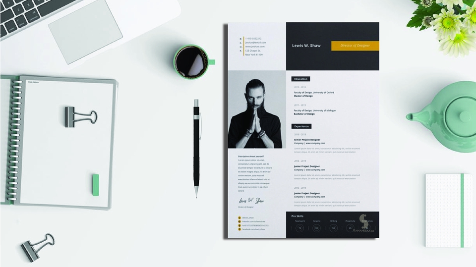 Portfolio & Resume - Desain CV Murah 1 Hari Jadi - 5