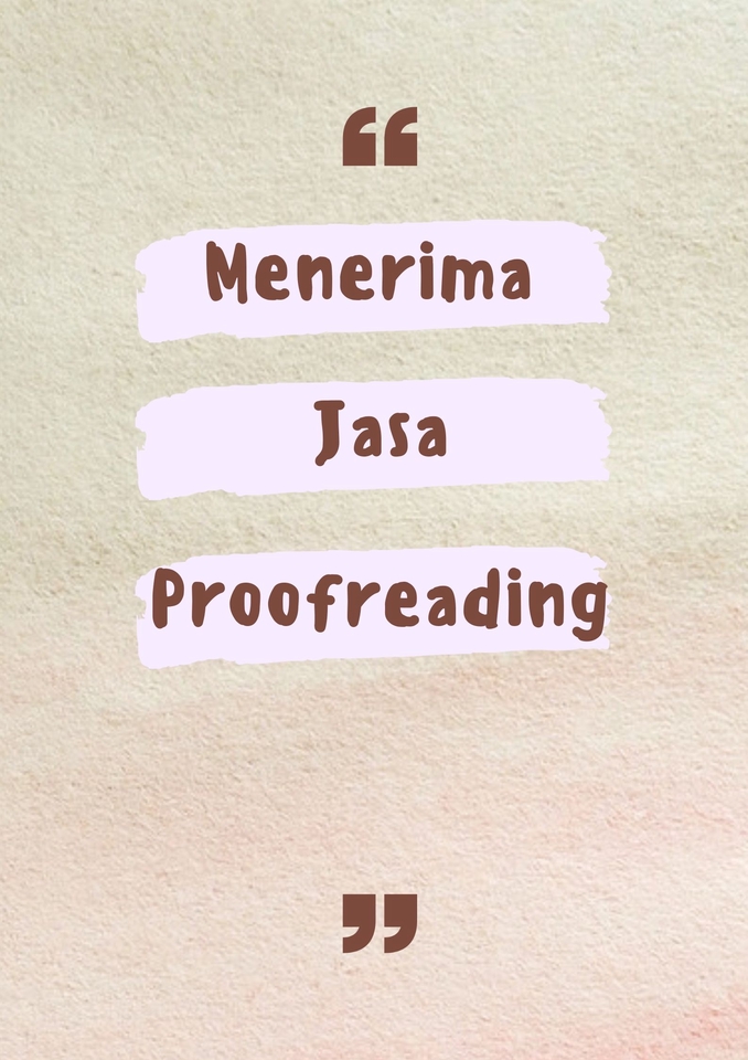 Proofreading - Jasa Proofreading Naskah Bahasa Indonesia - 4