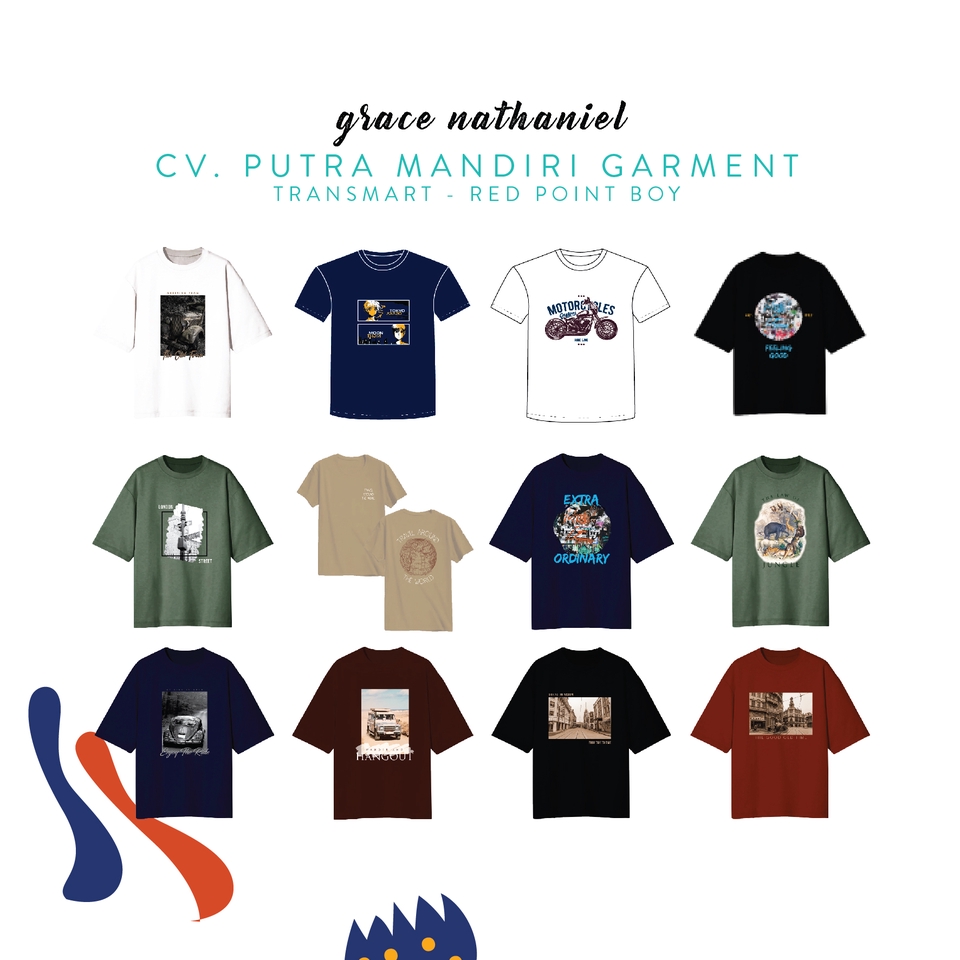 Desain Kaos & Motif - Design Kaos / TShirt Dewasa & Anak - Anak - 4