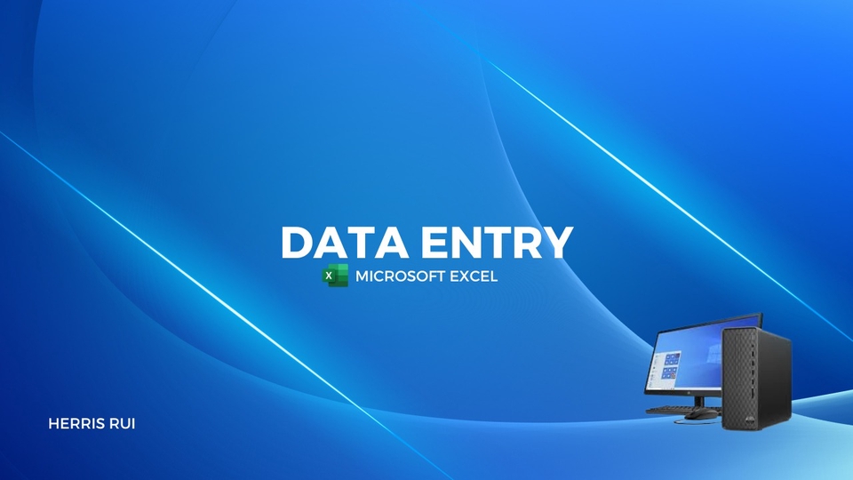Jasa data entry online dengan Microsoft Excel, entri data freelance, jasa input data, jasa pengumpulan data.