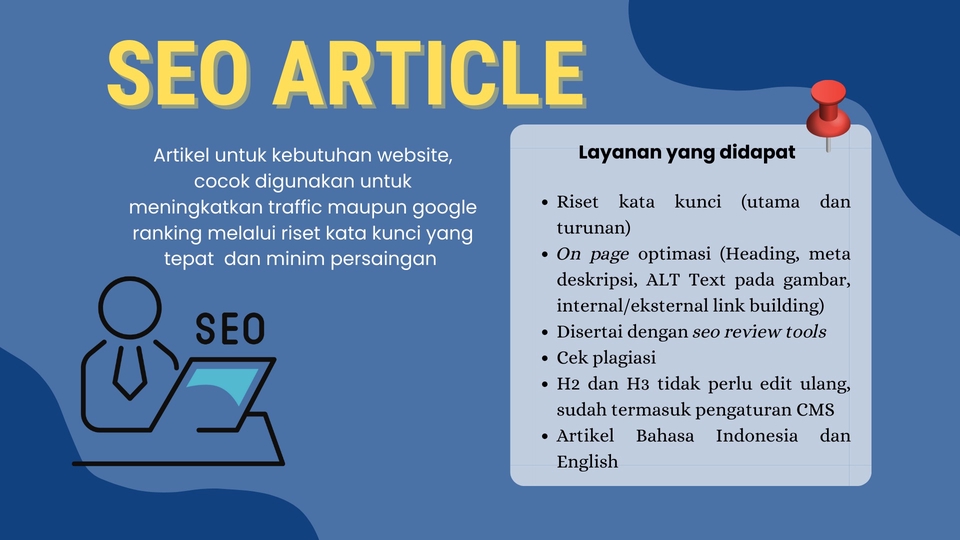 Penulisan Konten - Artikel SEO Website  - 1