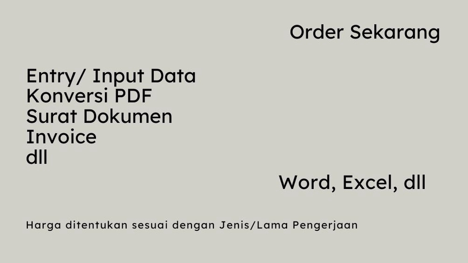 Jasa data entry, jasa input data, Jasa pengumpulan data, input data online entri data online, jasa input data excel,  jasa input data online, jasa merangkum data.