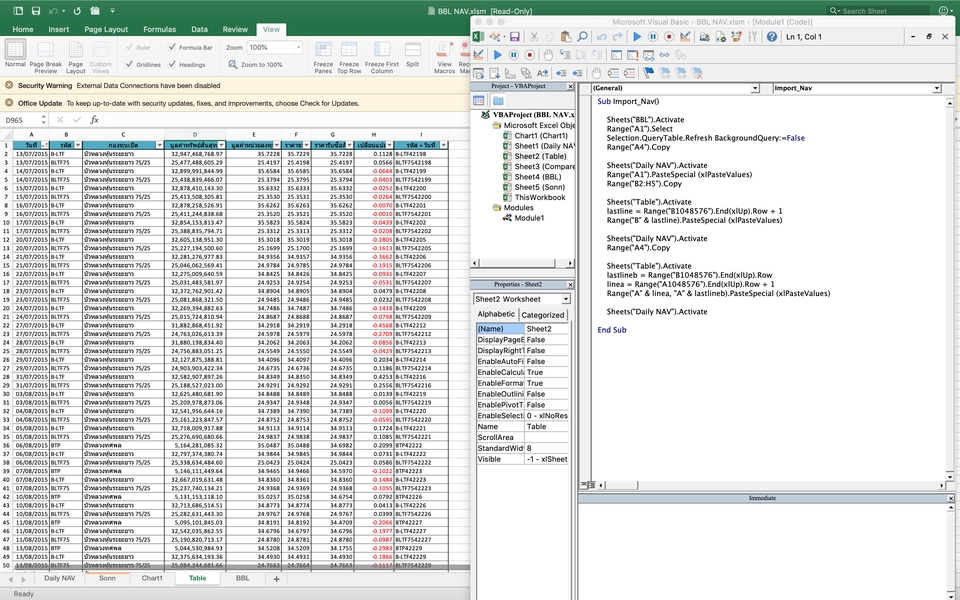 Desktop Application - รับเขียนสูตร Excel ออกแบบรายงาน และเขียน Macro สำหรับ Excel (VBA) - 5