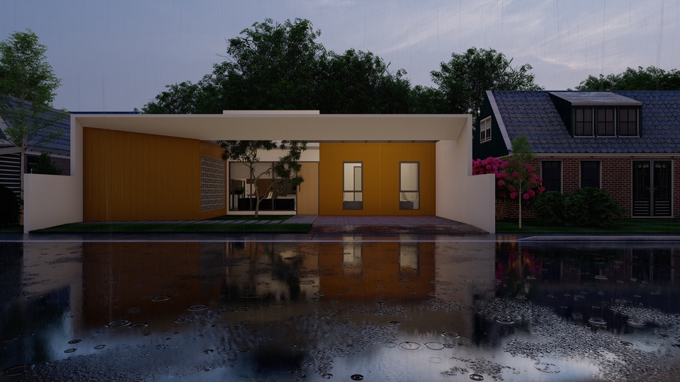 3D & Perspektif - Desain Rumah / Gambar Rumah 3D / Bonus video 3D - 5