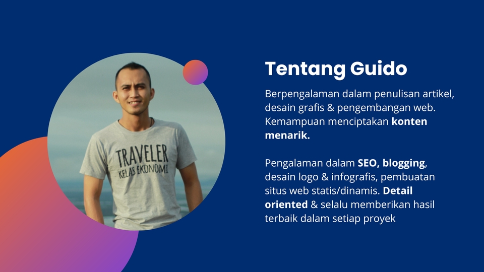 Jasa penulis konten profesional dan berpengalaman dalam menulis artikel, membuat konten menarik dan SEO friendly untuk situs web Anda.