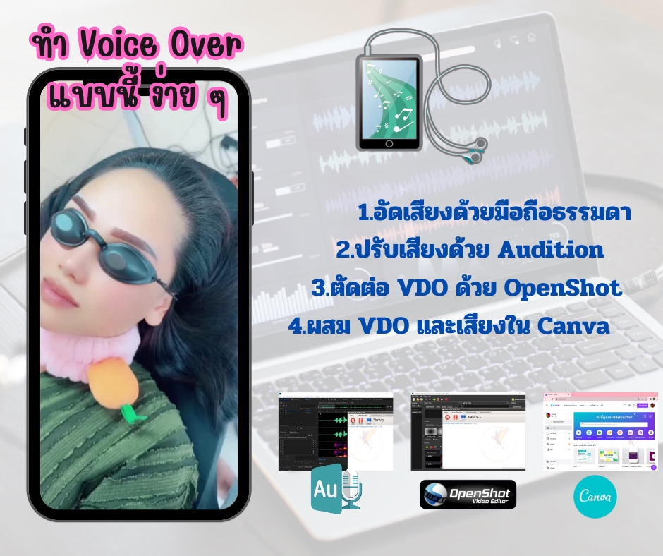 Voice Over - เสียงแห่งความสุข จัดรายการวิทยุทั้ง Offline & Online อัดสปอต ลงเสียง ปรับแต่งคุณภาพเสียง - 5