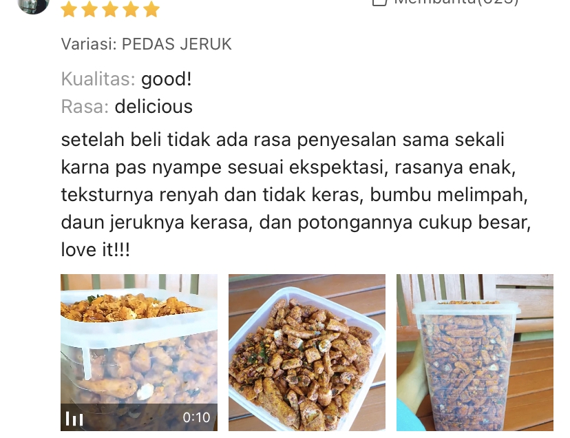 Memberi Review - Review Produk Onlineshop (shopee, tiktok shop, tokopedia, dll) - 3