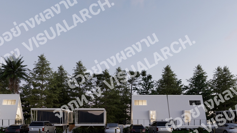 ทำโมเดล 3D - Daily House Minimalist - 1