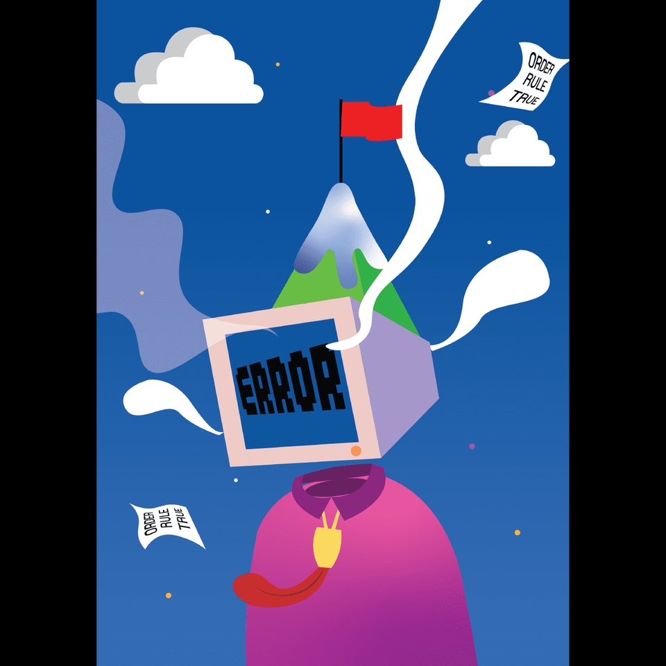 ภาพประกอบเวกเตอร์ - วาด/ดีไซน์ ภาพประกอบ โปสเตอร์ ปกหนังสือ โปสการ์ด คาร์เรคเตอร์ - 4