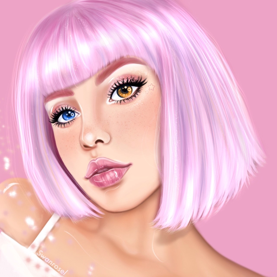 Gambar Potret - Desain Potret Semi-Realistis - 6