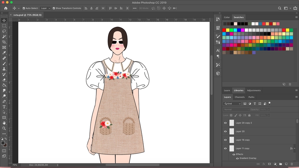 Gambar dan Ilustrasi - Fashion Illustration & Technical Drawing - 8