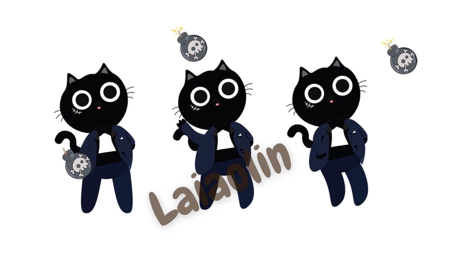ออกแบบ LINE Sticker - รับออกแบบ LINE Sticker ตามเเบบที่ต้องการ - 4